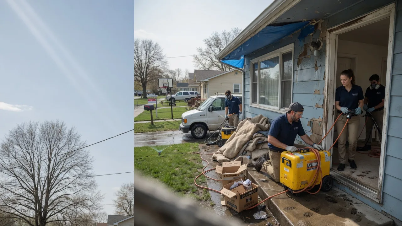 Basement Flood Cleanup in Gates Mills, OH near me